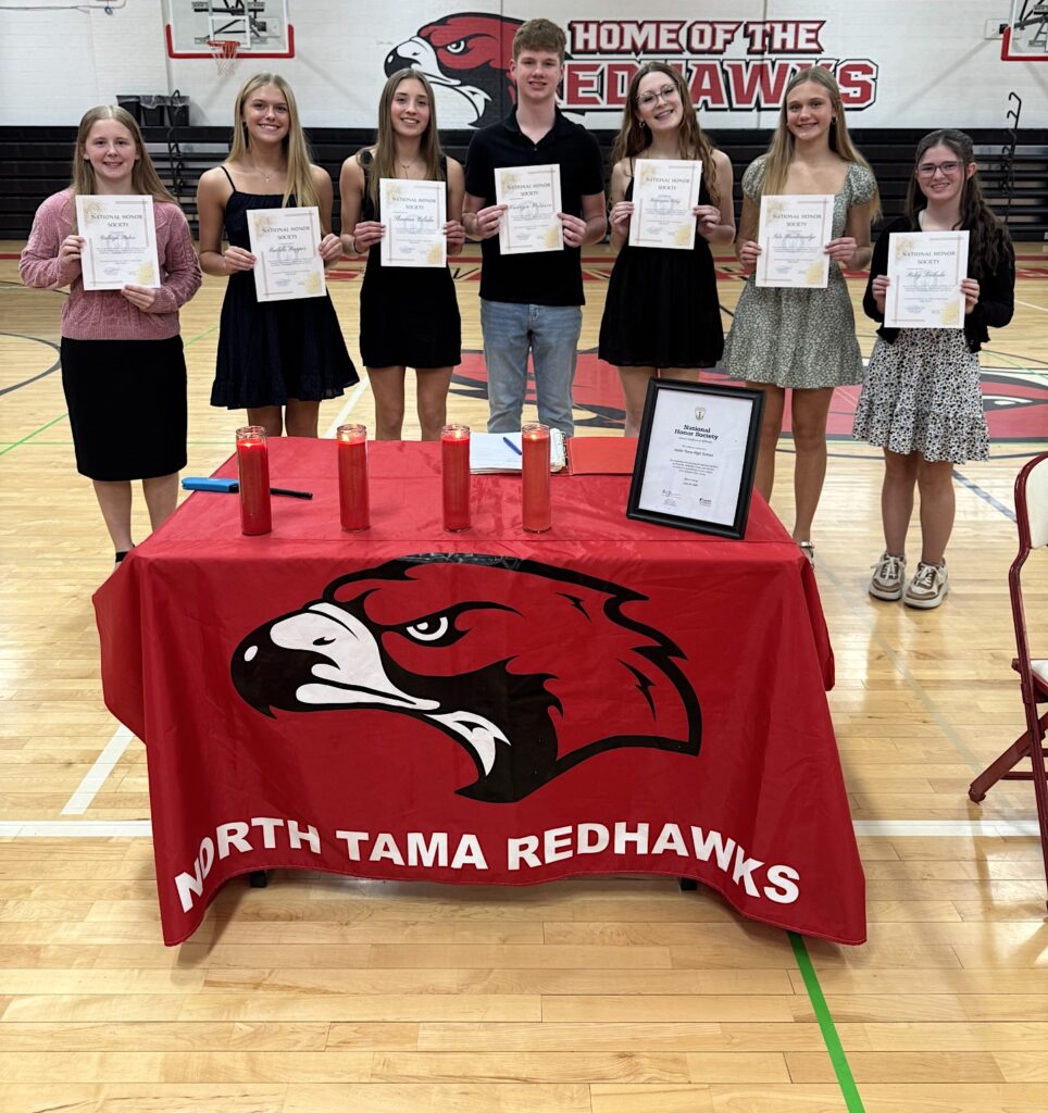 North Tama National Honor Society inducts seven new members | News ...